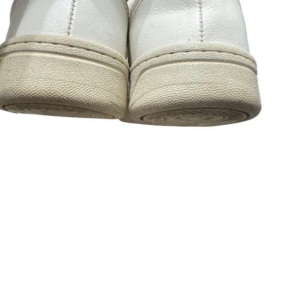 Madewell Veja Vegan Leather V-10 Sneakers White Matcha Size 7 - Picture 7 of 9